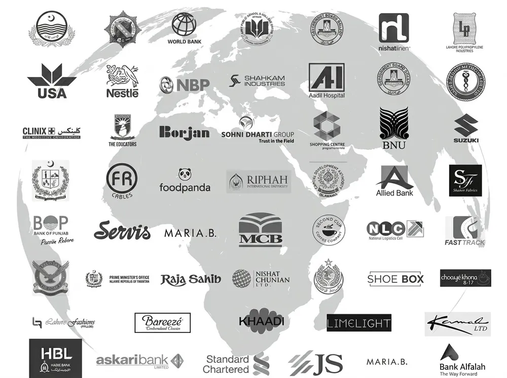 Logos of companies that have worked with Pantera Energy